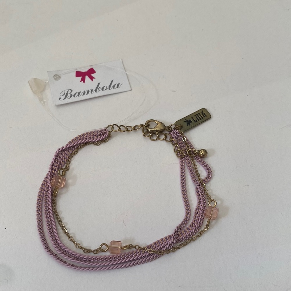 Purple bracelet